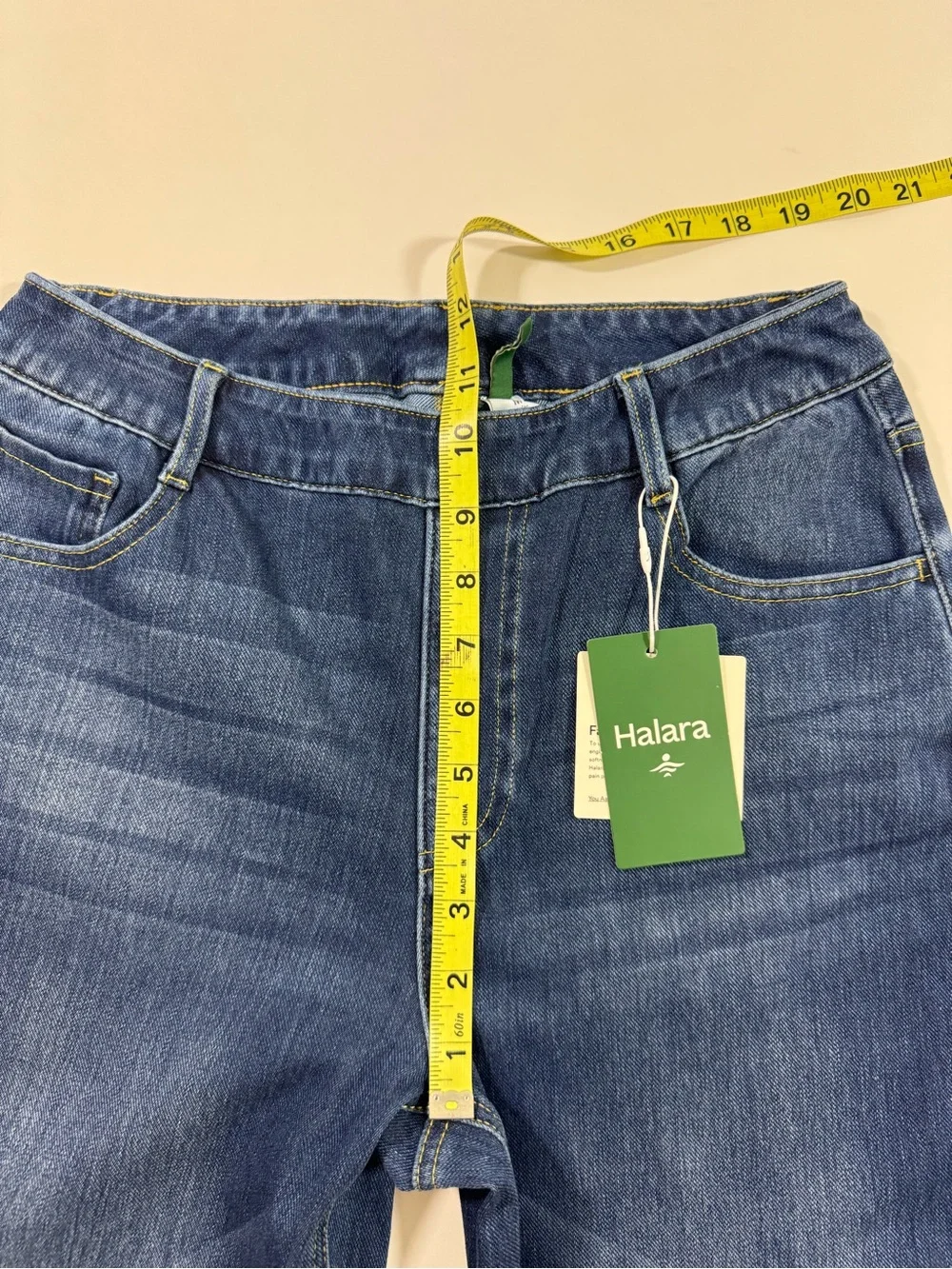 New Halara Flex™ High Waist Pockets Straight Leg Jeans - Picture 6 of 9